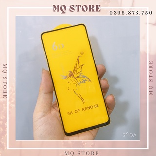 Kính cường lực Oppo Reno 6Z full màn hình 6D thiên thần cao cấp, hàng chuẫn