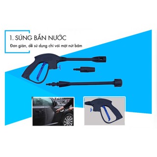 Máy rửa xe cao áp bọt tuyết Kachi MK74