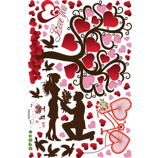 Decal Dán Tường Cây Hạnh Phúc