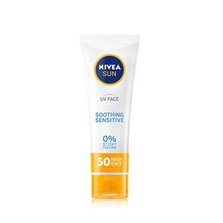 NIVEA SUN UV Face Soothing Sensitive Cream SPF50