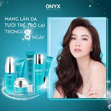 Bộ dưỡng da đa năng Onyx (6 món) giúp dưỡng ấm, làm mềm và sáng da, ngăn ngừa và đẩy lùi lão hóa da - Mymy cosmetic