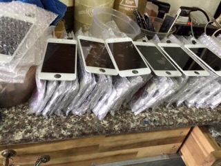 MÀN HÌNH IPHONE ZIN ( màng hình Iphone ) THÁO MÁY CÁC DÒNG 5 --> 7 plus