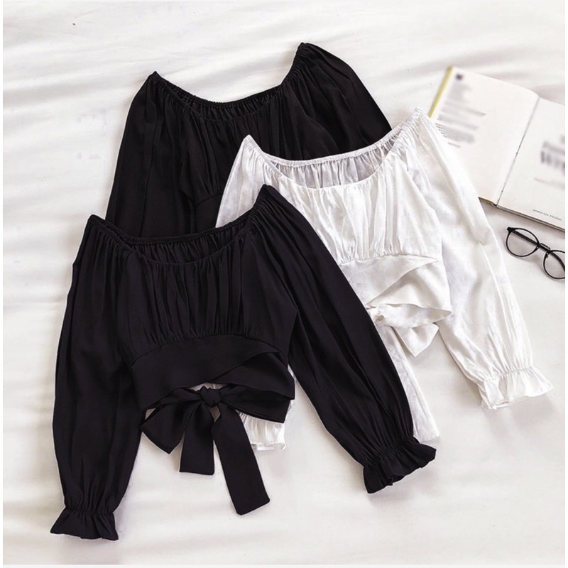 Áo Tie Croptop Cực Xinh MM