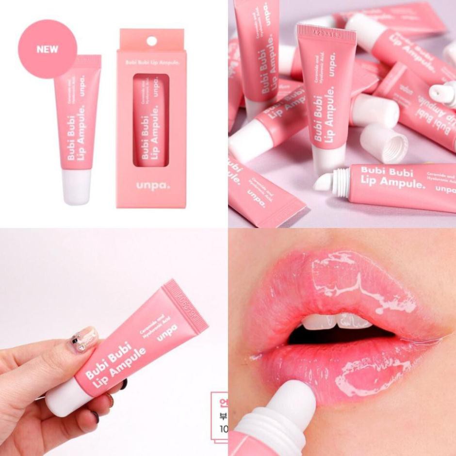 Son Dưỡng Môi Unpa Bubi Bubi Lip Ampoule (tuýp 10g)