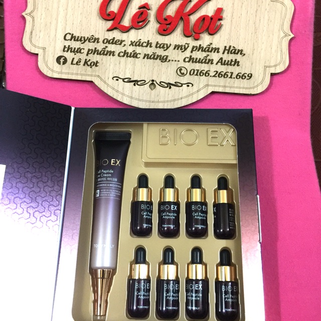 Set tế bào gốc cô đặc tonymoly.