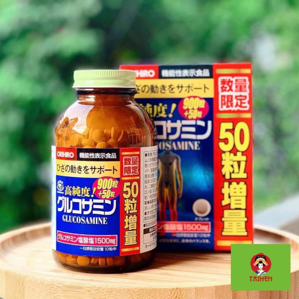 [Mã 159FMCGSALE giảm 8% đơn 500K] Viên uống bổ Xương Glucosamine 900v và 950v ORIHIRO NHẬT BẢN - ORIHIRO