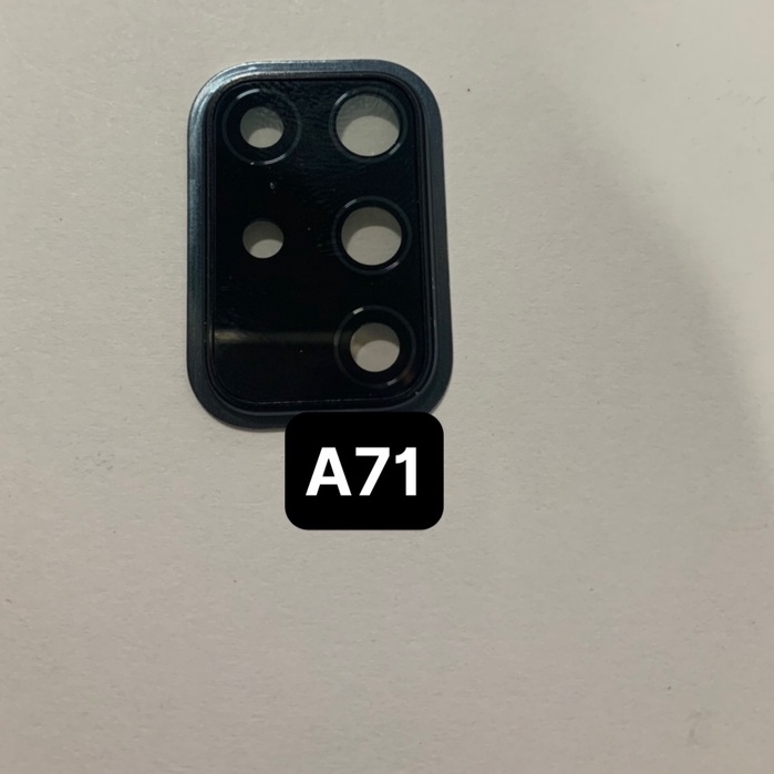 Cụm kính camera liền vành zin hãng sam sung A71
