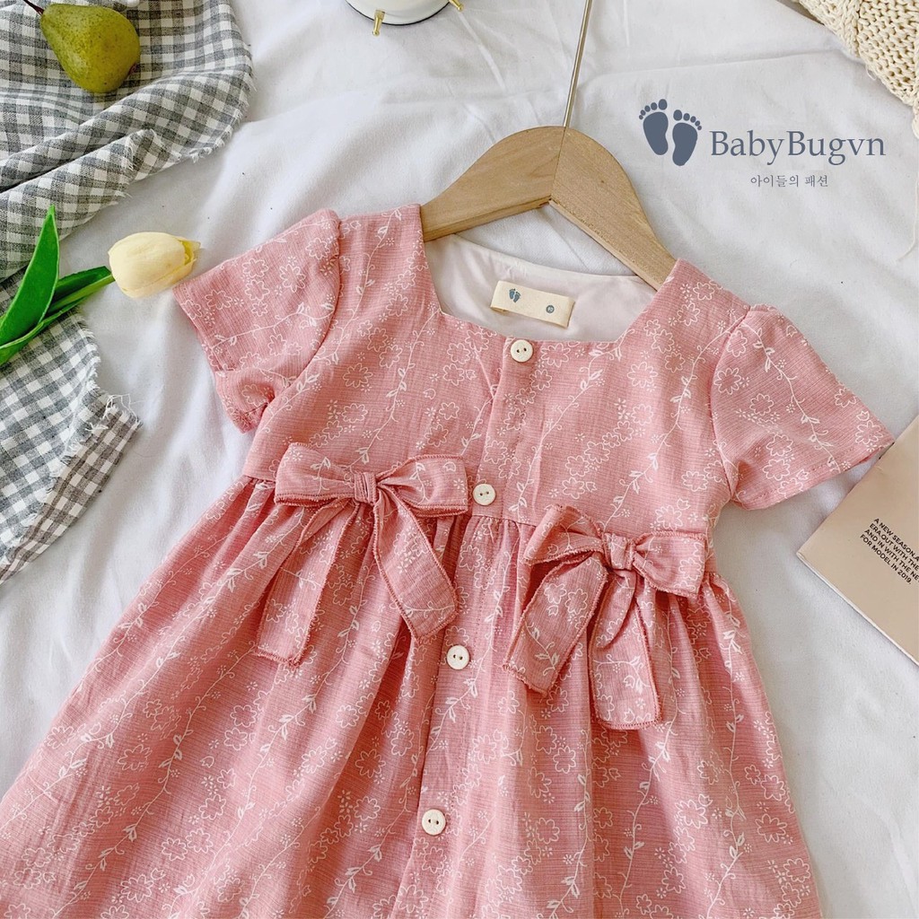 Váy hè bé gái 1-5 tuổi - LANI Dress - Babybugvn - váy bé gái xuất khẩu