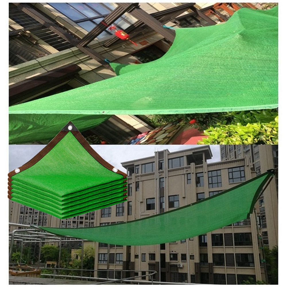 Tấm lưới phủ chống nắng 95% nhiều kích thước màu xanh lá cho sân vườn chất lượng