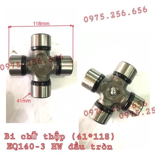 Bi chữ thập (41*118) EQ140-3 HW đầu tròn Vòng bi