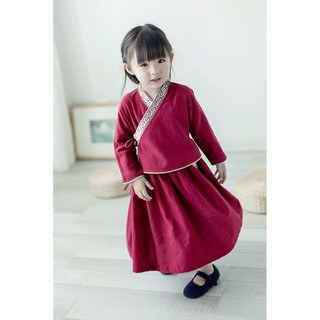 [HÀNG TẾT] Đầm Hanbok Áo dài bé gái