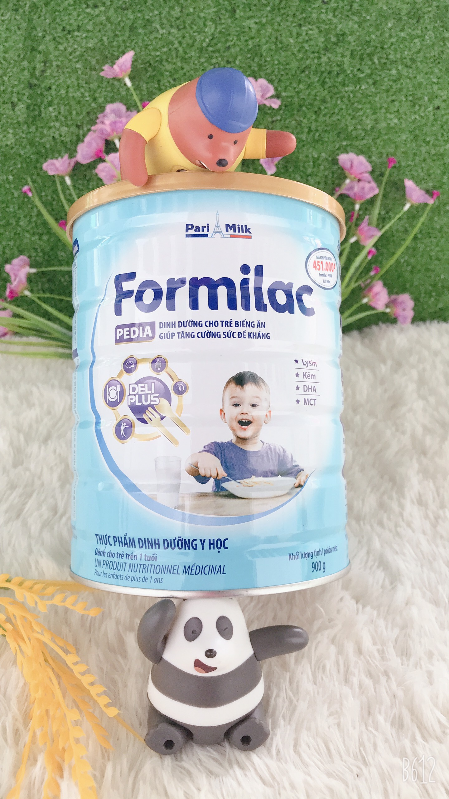 [DATE MỚI] Sữa Formilac Pedia cho trẻ biếng ăn lon 900gr