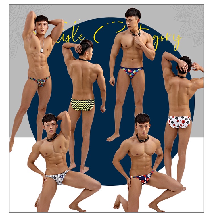 Quần lót tam giác lưng thấp quyến rũ cho nam | BigBuy360 - bigbuy360.vn