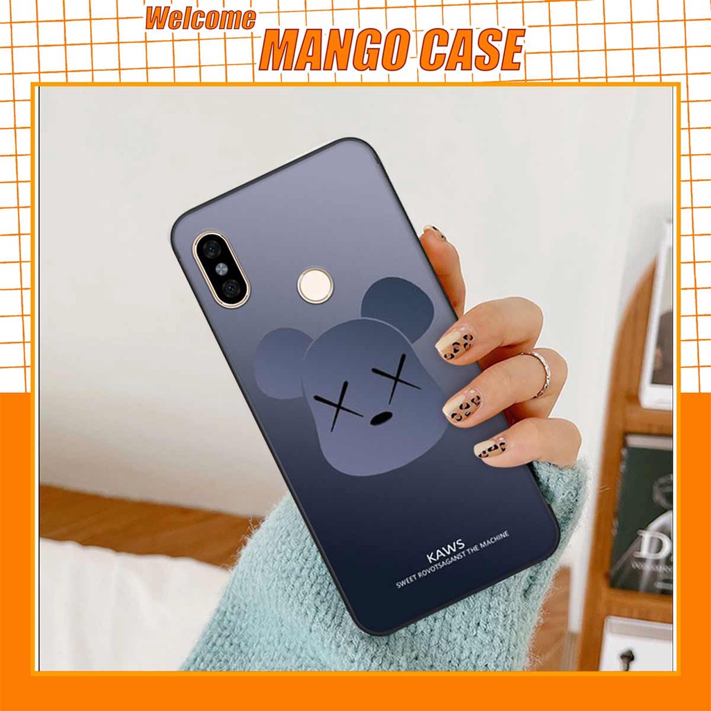 Ốp lưng điện thoại Xiaomi Mi A2 drew, kaws, bape cao cấp, vỏ ốp rẻ đẹp