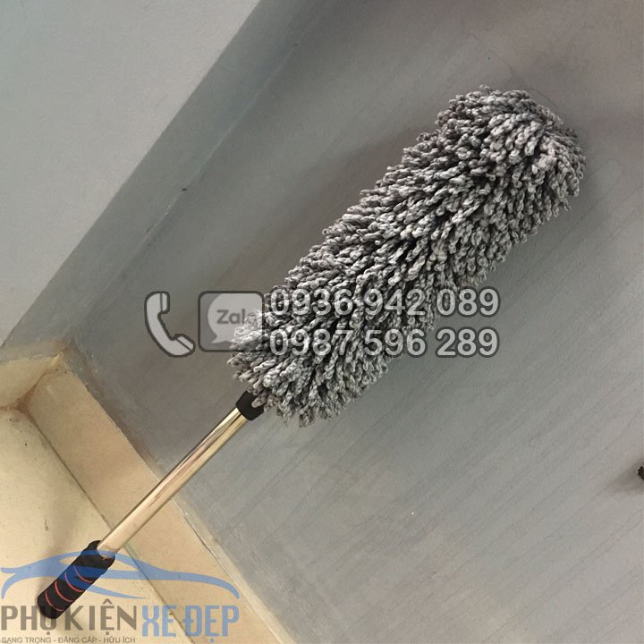 Chổi lau xe ô tô sợi siêu mịn, chổi lông gà quét bụi bàn ghế, văn phòng gia đình, chất liệu microfiber | BigBuy360 - bigbuy360.vn