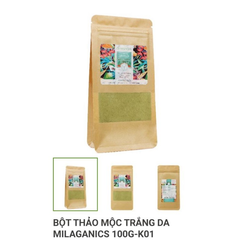 Bột thảo mộc trắng da 100gr