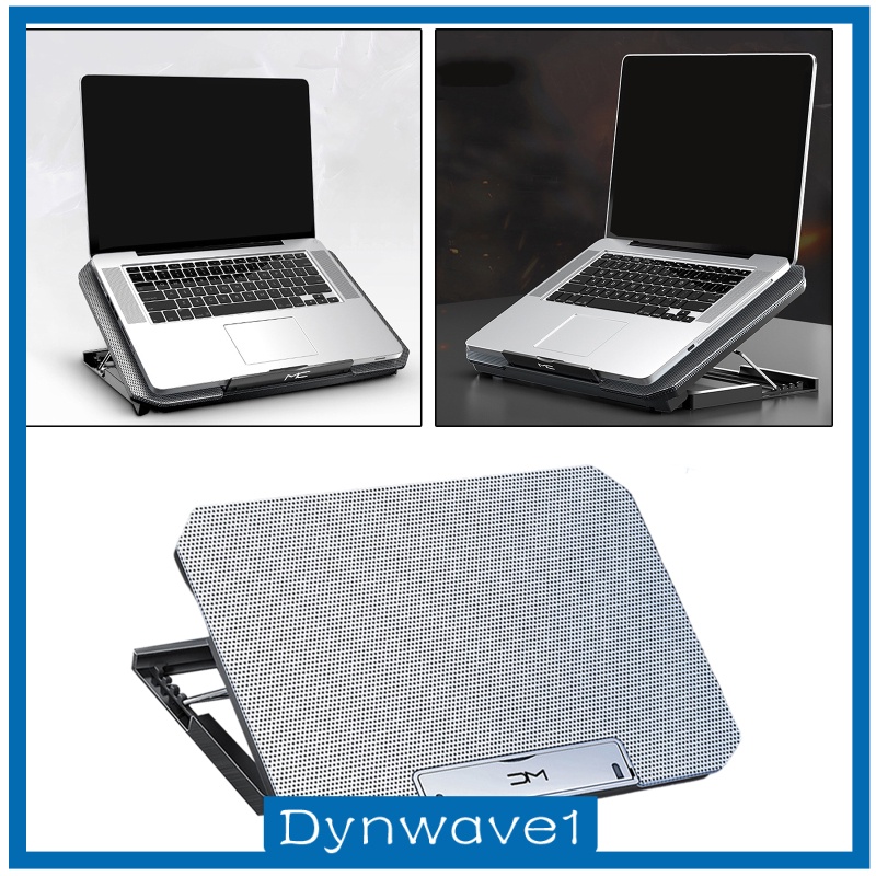 Đế Tản Nhiệt Có Đèn Led 12-17 Inch Kèm 2 Quạt Làm Mát Cho Laptop