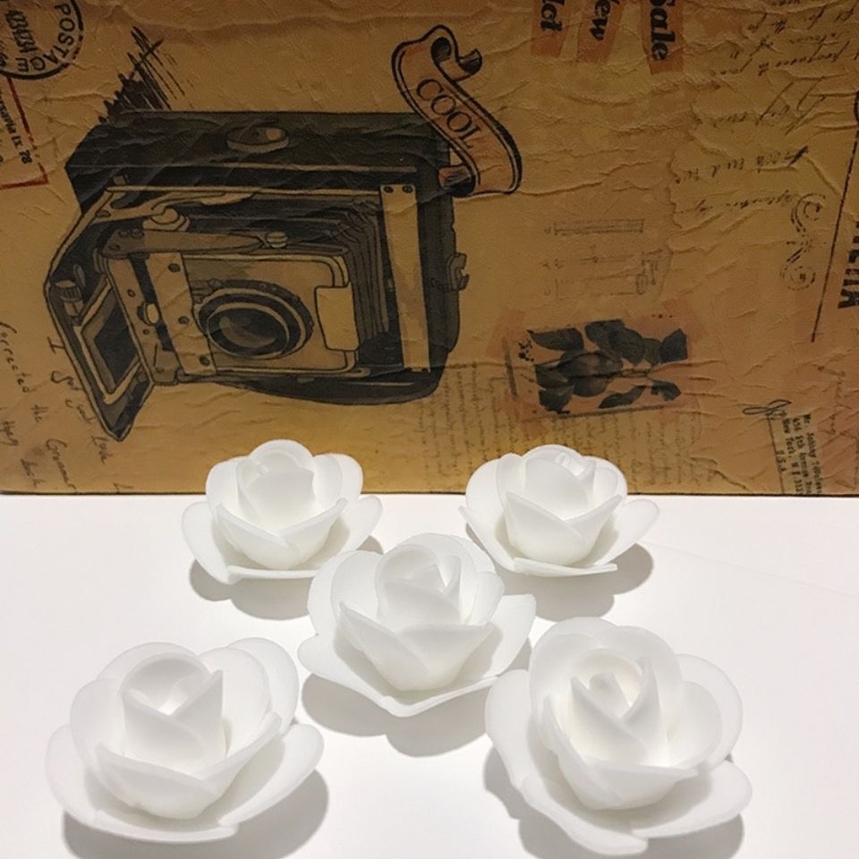 Túi 500 bông hoa hồng mút xốp 3.5cm trang trí gắn gấu xốp, trang trí đồ dùng