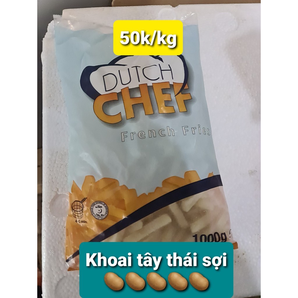 khoai tây chiên thái sợi