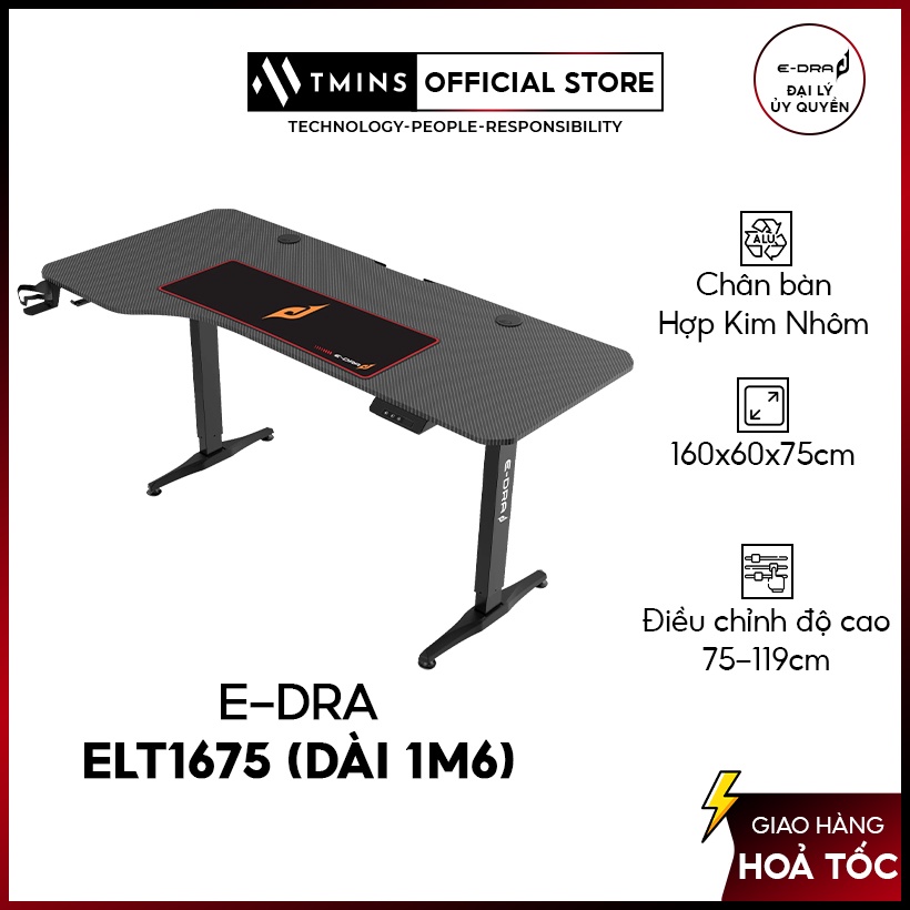 Bàn Điện Nâng Hạ E-DRA ELT1675 - Gaming Master