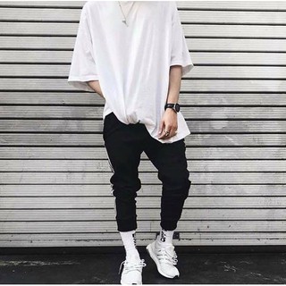 ÁO THUN TAY LỠ BASIC UNISEX