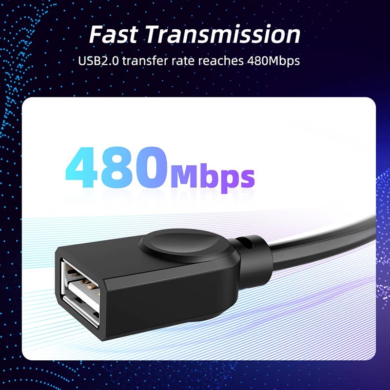 Cáp mở rộng usb 2.0 giao hàng nhanh cáp dữ liệu mở rộng nam sang nữ cáp dữ liệu mở rộng usb sang usb dây kết nối cáp mở rộng