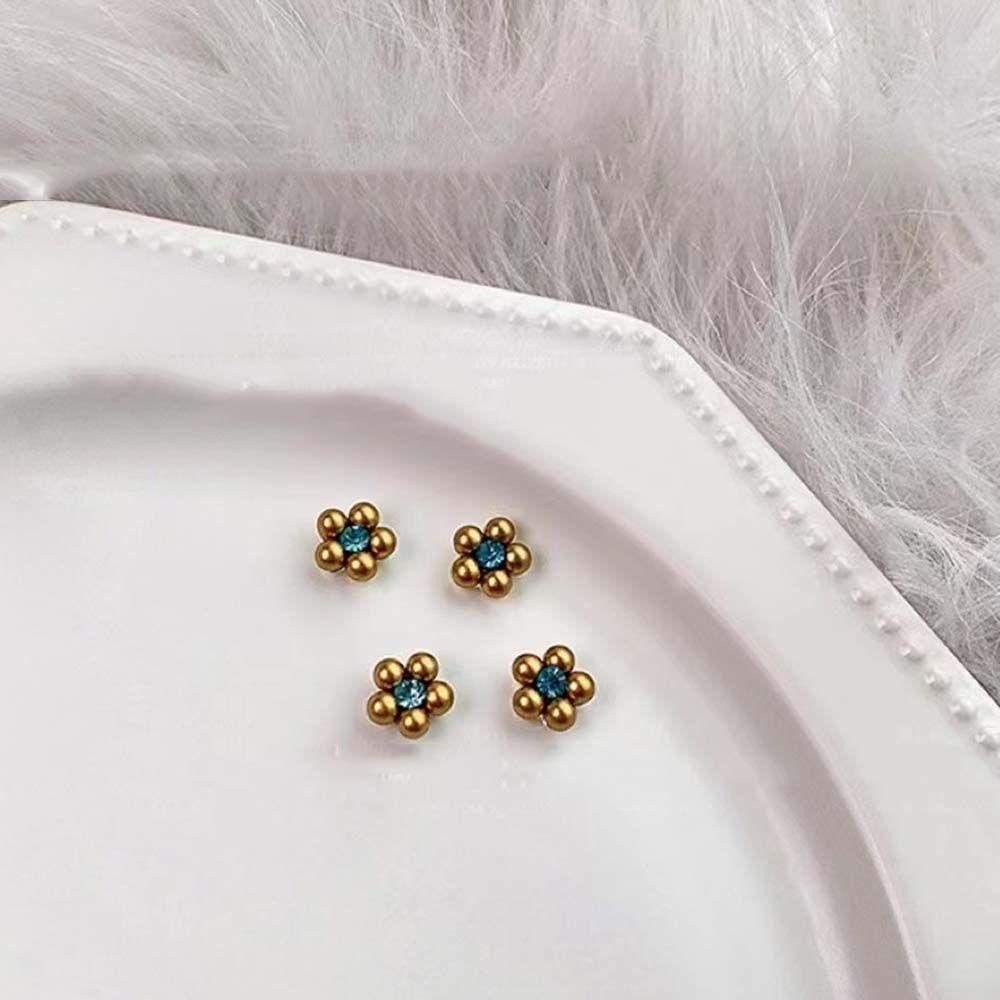 OCEANMAP Phụ Kiện Trang Trí Móng Tay 3D Bằng Hợp Kim Sang Trọng DIY