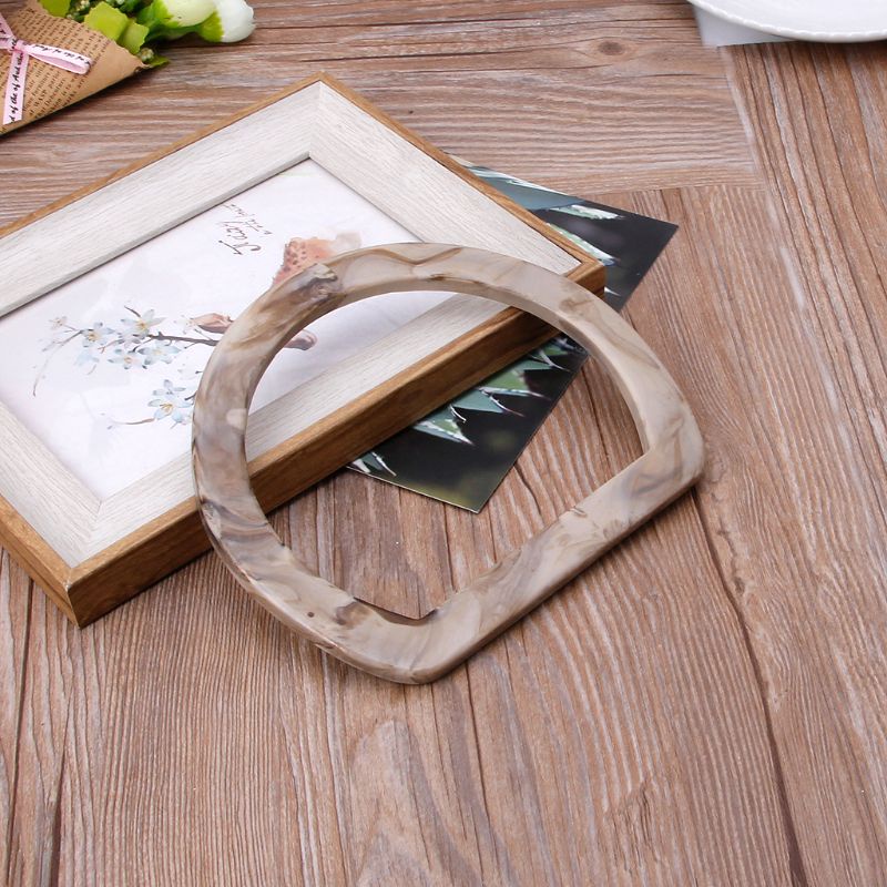 Tay Cầm Bằng Nhựa Resin Phong Cách Vintage Cho Túi Xách DIY