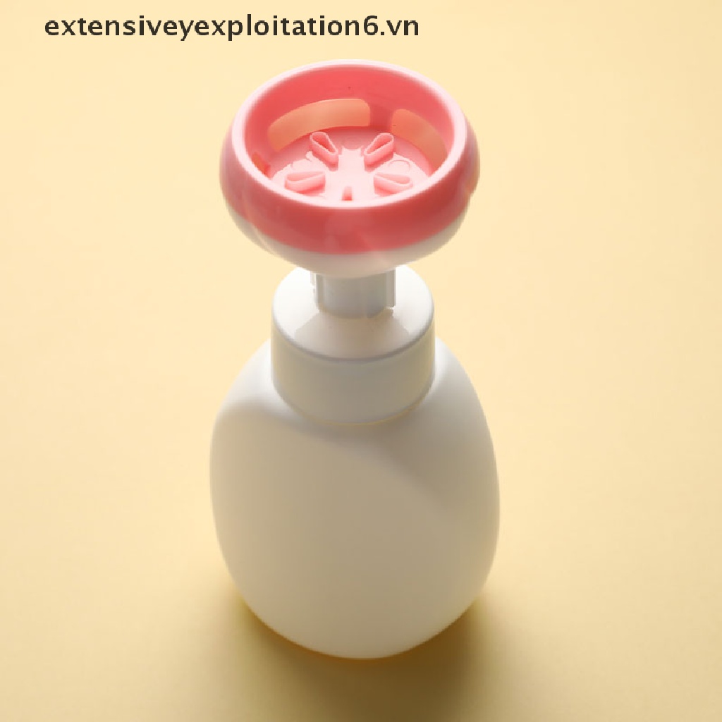 / E6vn / / Bình Đựng Xà Phòng Dạng Nhấn Tay Tạo Bọt Hình Hoa