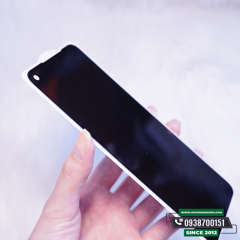 Dán cường lực chống nhìn trộm Oppo Reno 4 Zacase Anti Spy full màn hình