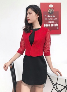 Áo véc lửng ren siêu đẹp