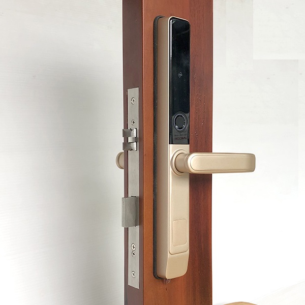 Khóa vân tay cửa nhôm Xingfa thông minh L101 dùng app TTLOCK - Phù hợp cửa nhôm XINGFA và cửa gỗ - BH 12 tháng