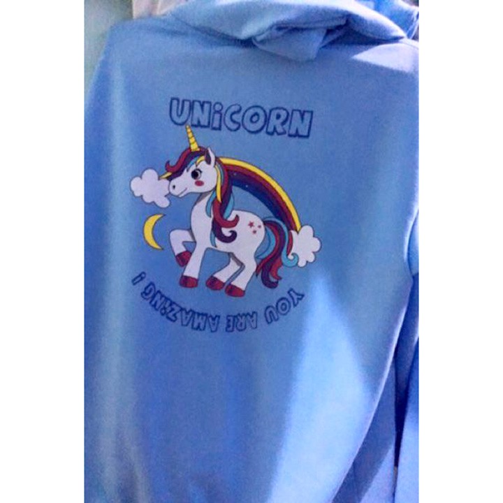 ÁO KHOÁC DA CÁ Unicorn (M120 - Kèm Ảnh Thật)
