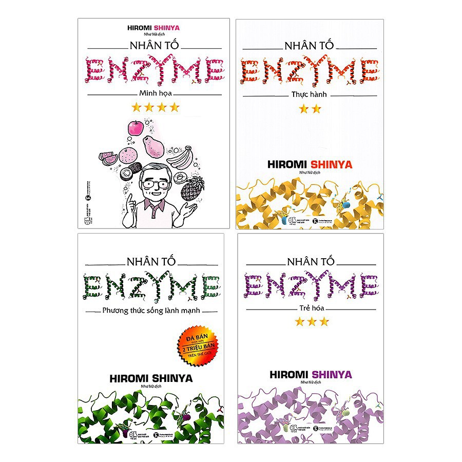 [Mã LIFEMALL995 giảm 10% đơn 99K] Sách - Nhân Tố Enzyme ( Thực hành, minh hoạ, trẻ hoá, phương thức sống lành mạnh)