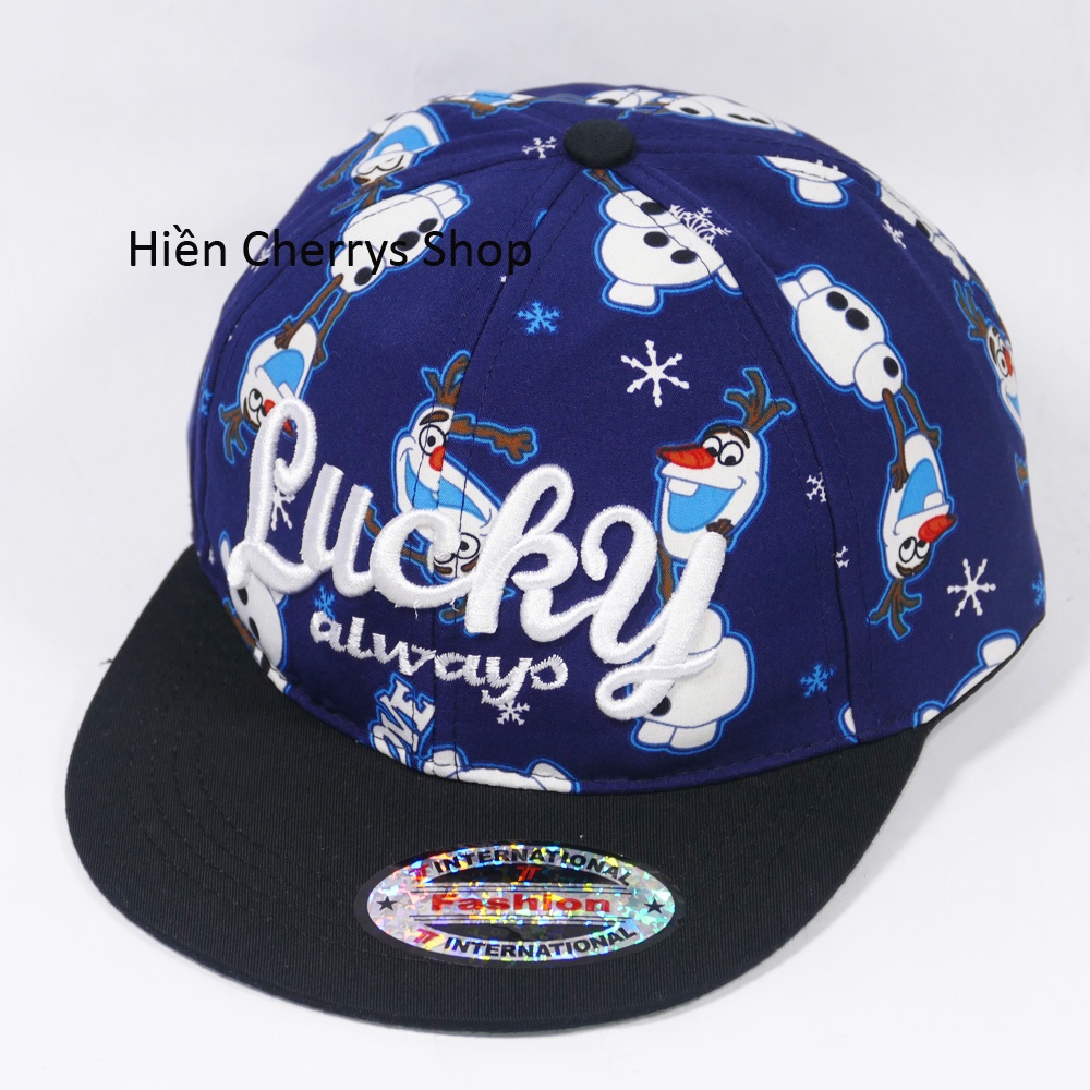 [ Hình thật ] Nón kết hiphop dành cho trẻ em từ 3 -6tuổi chất liểu vải Sam Sung cao cấp tạo cảm giác êm ái cho bé