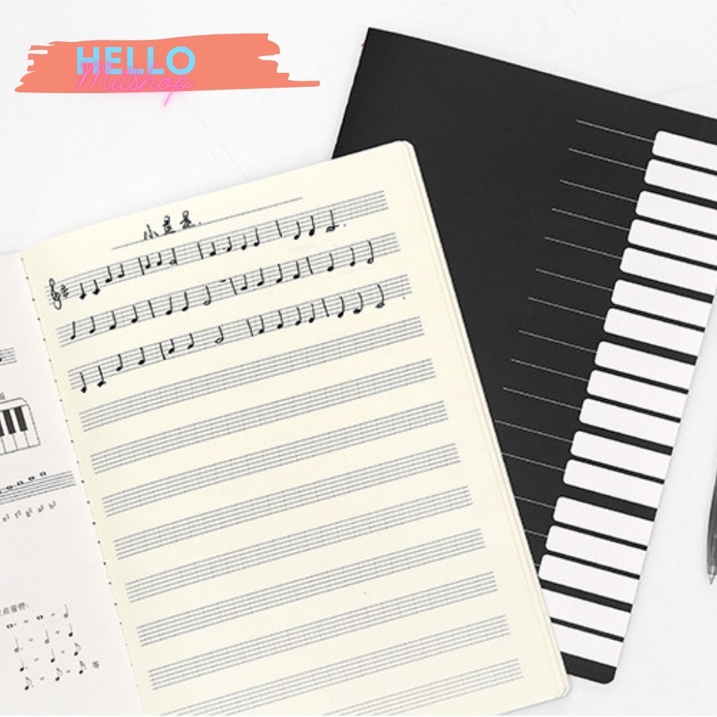 Sổ nhạc, Sổ tập viết nốt nhạc cao cấp chuẩn dòng