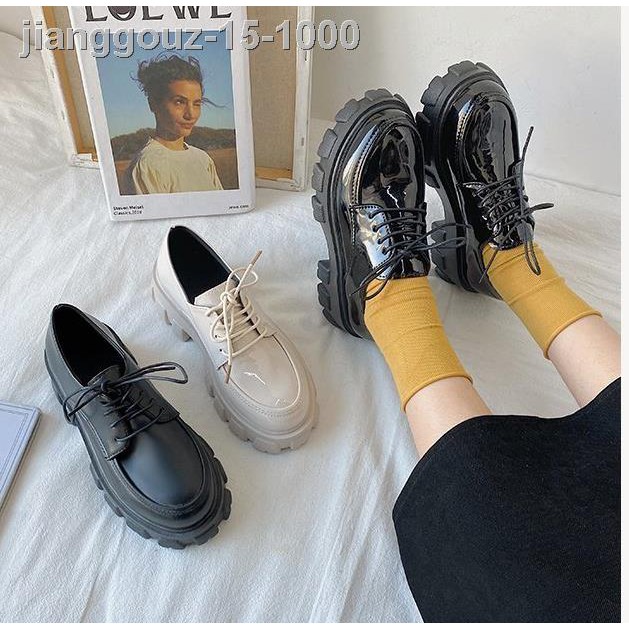 ✸ↂ❄Giày Oxford Nữ Đế Bệt Cột Dây Thời Trang | BigBuy360 - bigbuy360.vn