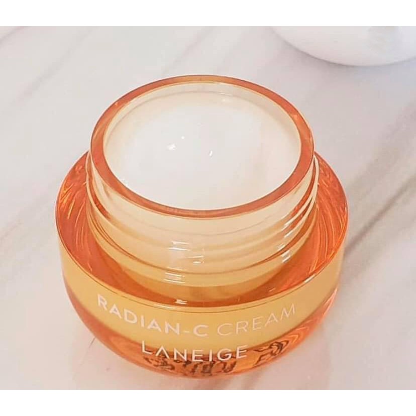 Kem Dưỡng Trắng Sáng & Đều Màu Da Laneige Radian C Cream 10ml