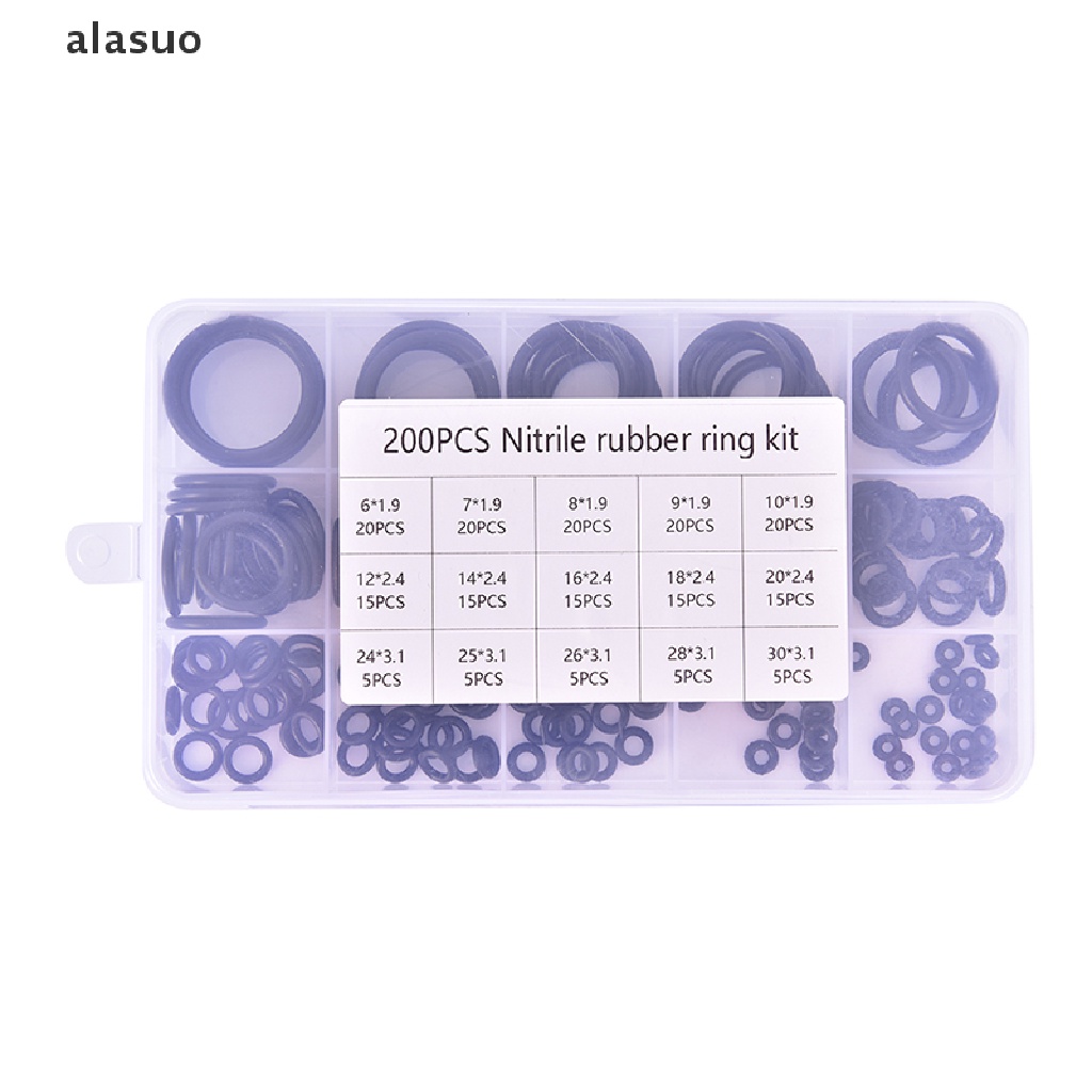 Bộ 200 Chiếc Cao Su Hình Chữ O Tiện Dụng