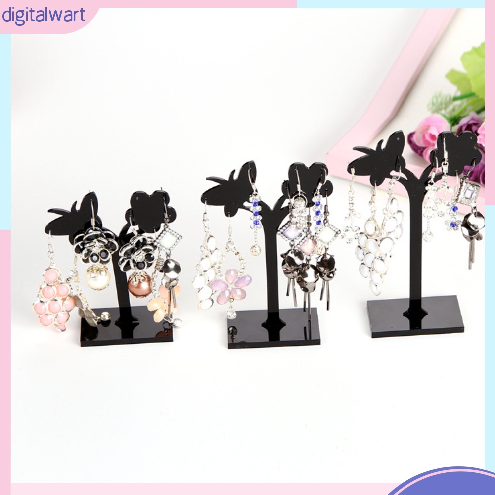 Set 3 giá đỡ trưng bày bông tai bằng acrylic tiện dụng
