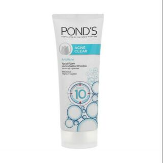 Sữa rửa mặt pond's ance clear ngừa mụn trứng cá 100g