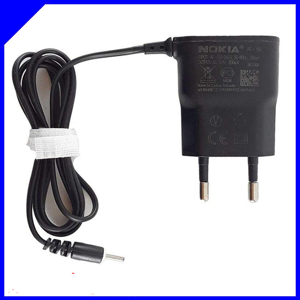 Sạc chân kim đầu nhỏ cho Nokia 1280, 1200, 6300, 1202 . . . .v . . . v . . Educase