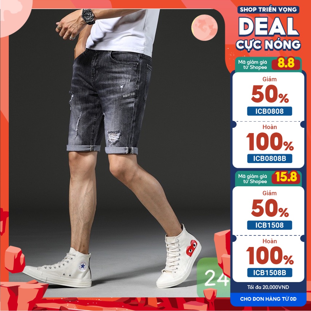 QUẦN SHORT JEAN NAM CÁ TÍNH HOT TREND TM237