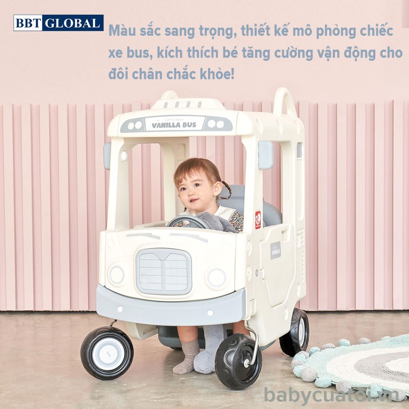 Xe chòi chân cho bé 1 tuổi, ô tô trẻ em cảnh sát có nhạc BBT Global Z06