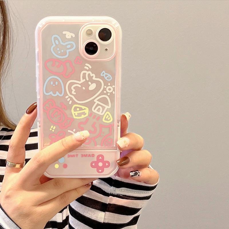 Ốp lưng iphone nice day hoạ tiết dễ thương có thanh đỡ 7plus/8/8plus/x/xr/xs/11/12/13/pro/max/plus/promax