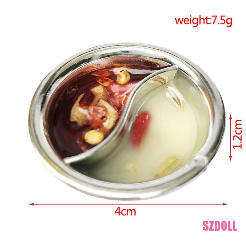 Mô Hình Nồi Lẩu/ Nồi Lẩu/ Vịt Mini Trang Trí Nhà Búp Bê DOM