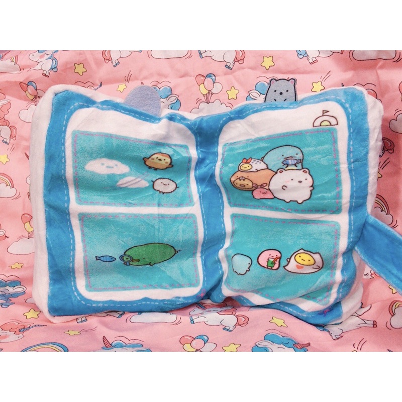 Gấu Bông Sumikko Gurashi Studying Sumikko - Sumikko Book Pillow Plush