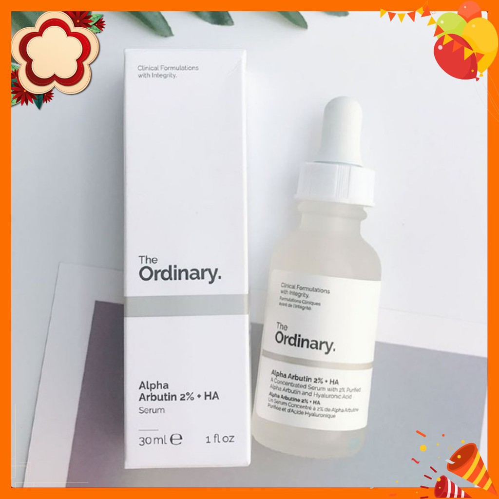 Tinh chất dưỡng trắng Alpha Arbutin 2% + HA - The Ordinary ✼A҈҈