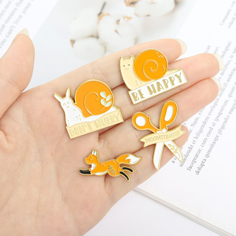 Ghim Cài Áo Hình Động Vật Hoạt Hình Dễ Thương