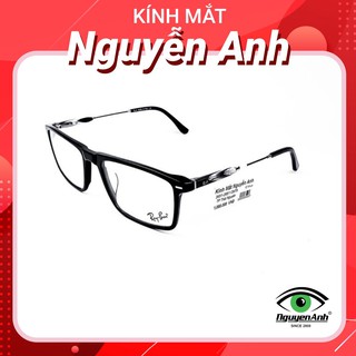 Gọng kính cận unisex 590061 C2 cao cấp màu đen
